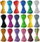 Nylon String for Bracelets Nylon Cord 1.5 mm 200 Yards Nylon Satin Cord Silk Beading Cord Bracelet Making String Rattail Cord for Necklace Bracelet Lanyard String Nylon Cord for Jewelry Making